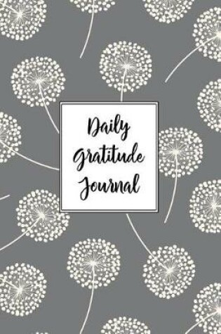 Cover of Gratitude Journal Dandelions Pattern 1