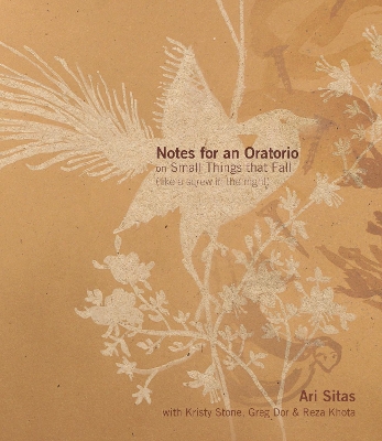 Book cover for Notes for an Oratorio on Small Things That Fall – (like a screw in the night)