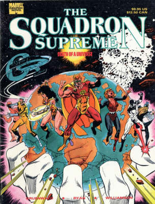 Book cover for Squadron Supreme: Death Of A Universe