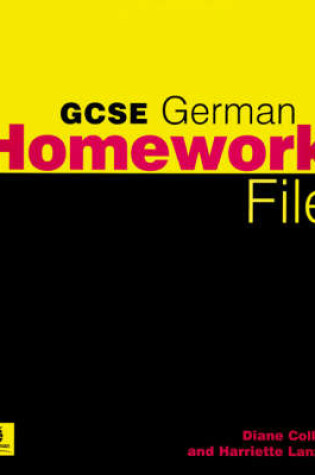 Cover of GCSE German Homework File Paper