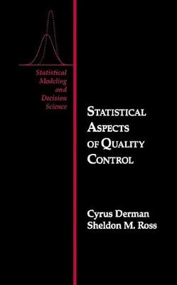 Cover of Statistical Aspects of Quality Control