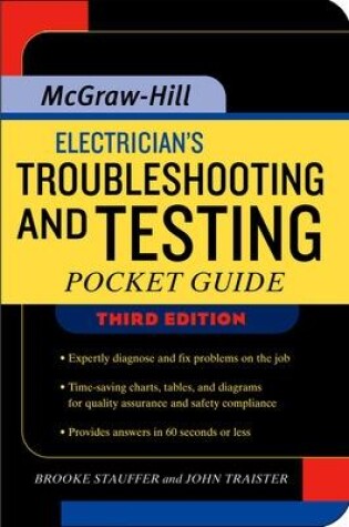 Cover of Electrician's Troubleshooting and Testing Pocket Guide, Third Edition