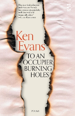 Book cover for To An Occupier Burning Holes