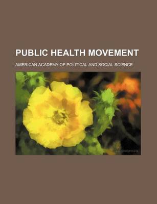 Book cover for Public Health Movement