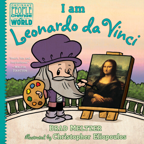 Book cover for I am Leonardo da Vinci