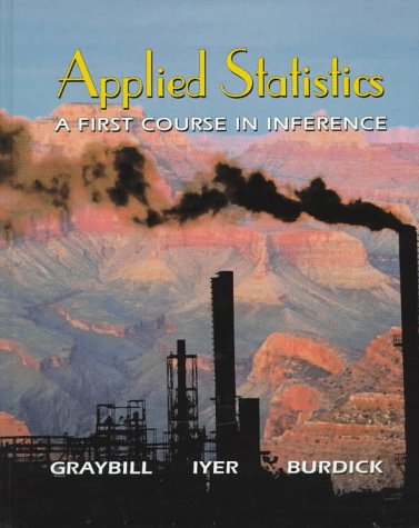 Book cover for Applied Statistics