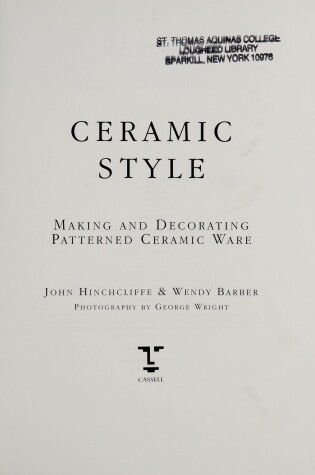 Cover of Ceramic Style