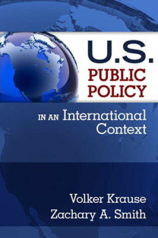 Cover of U.S. Public Policy in an International Context