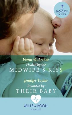 Book cover for Healed By The Midwife's Kiss
