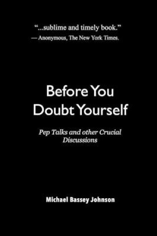 Cover of Before You Doubt Yourself