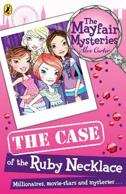 Book cover for The Case of the Ruby Necklace