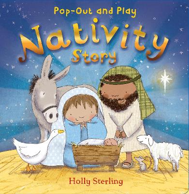 Book cover for Pop-Out and Play Nativity Story