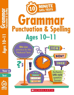 Book cover for Grammar, Punctuation and Spelling - Year 6