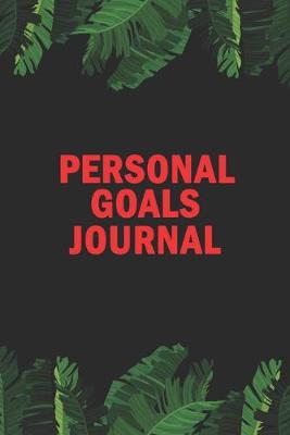 Book cover for Personal Goals Journal