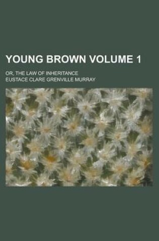 Cover of Young Brown; Or, the Law of Inheritance Volume 1