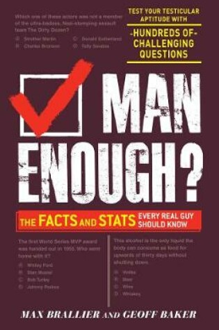 Cover of Man Enough?