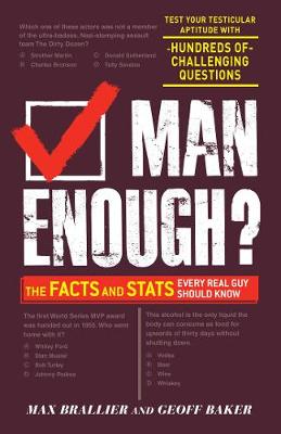 Book cover for Man Enough?