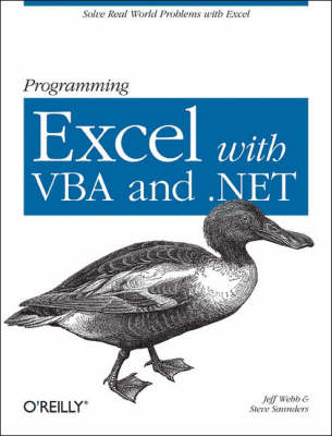 Book cover for Programming Excel with VBA and .NET