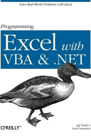 Cover of Programming Excel with VBA and .NET