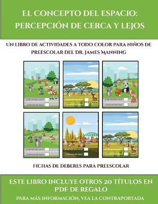 Cover of Fichas de deberes para preescolar (El concepto del espacio