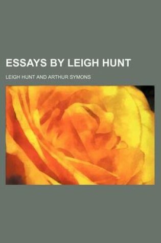 Cover of Essays by Leigh Hunt