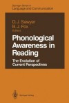 Book cover for Phonological Awareness in Reading