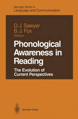 Cover of Phonological Awareness in Reading