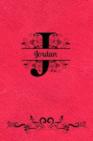 Cover of Split Letter Personalized Journal - Jordan