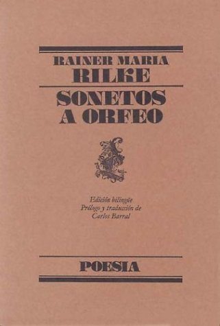 Book cover for Sonetos a Orfeo - Edicion Bilingue