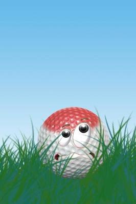 Book cover for 2020 Daily Planner Funny Golf Gift Idea Golfer Humor Scared Golf Ball 388 Pages