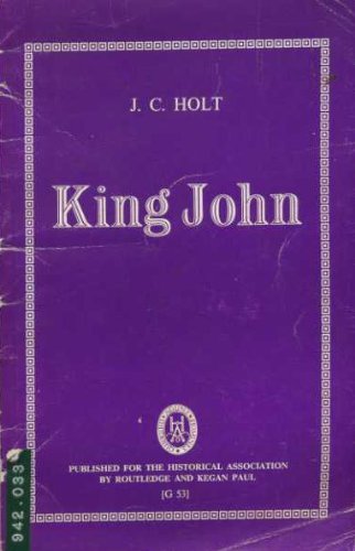 Book cover for King John