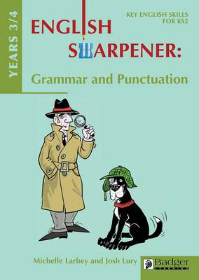 Book cover for English Sharpener: Grammar & Punctuation Years 3/4 Teacher Book & CD