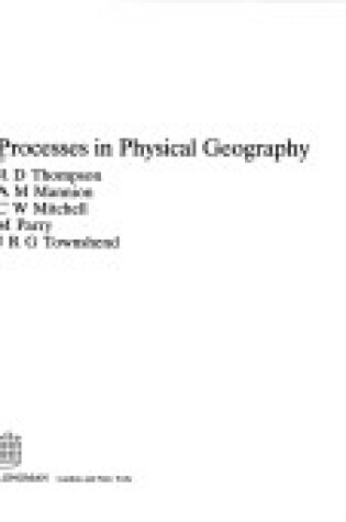 Cover of Processes in Physical Geography