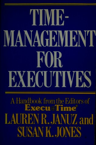 Book cover for Time Management for Executives