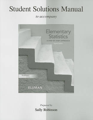 Book cover for Student Solutions Manual to Accompany Elementary Statistics