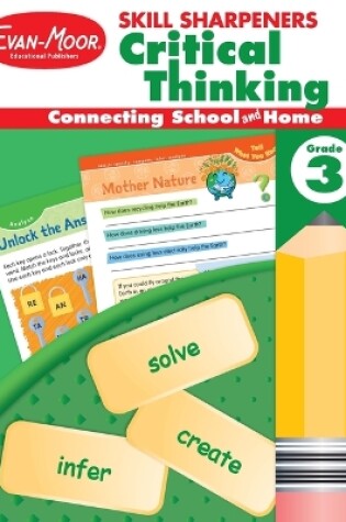 Cover of Skill Sharpeners: Critical Thinking, Grade 3 Workbook