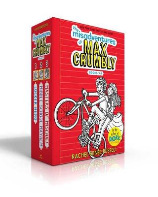 Book cover for The Misadventures of Max Crumbly Books 1-3 (Boxed Set)