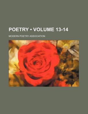 Book cover for Poetry (Volume 13-14)