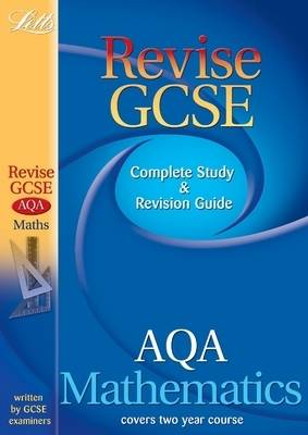 Book cover for Revise GCSE AQA Maths Study Guide (2010/2011 Exams Only)