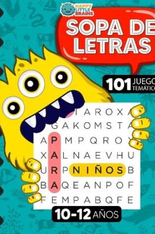 Cover of Sopa de Letras para Niños de 10 a 12 años