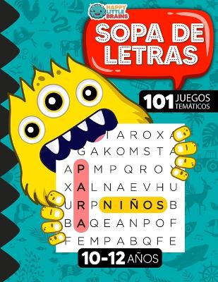 Book cover for Sopa de Letras para Niños de 10 a 12 años