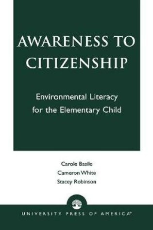 Cover of Awareness to Citizenship