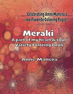 Book cover for Meraki a Part of My Heart & Soul Variety Coloring Book