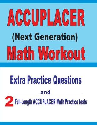 Book cover for Accuplacer Math Workout