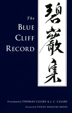 Book cover for The Blue Cliff Record