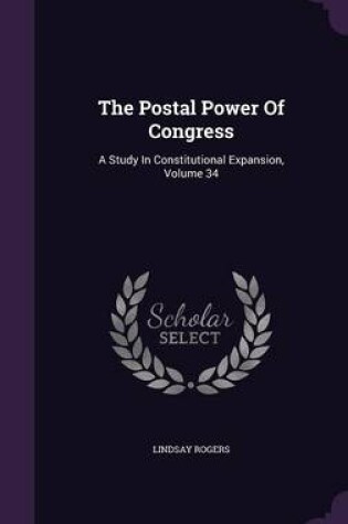 Cover of The Postal Power of Congress