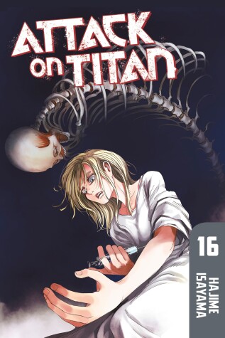 Book cover for Attack on Titan 16