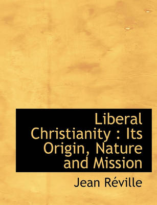 Book cover for Liberal Christianity