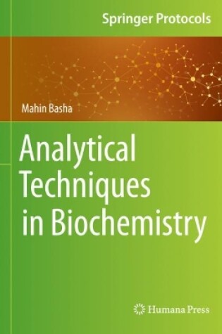 Cover of Analytical Techniques in Biochemistry