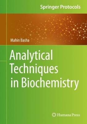 Book cover for Analytical Techniques in Biochemistry